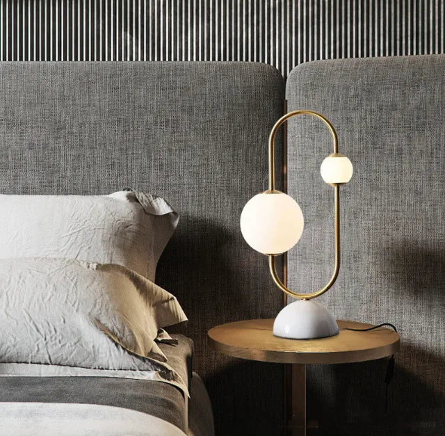 Modern Glass Ball LED Lamp