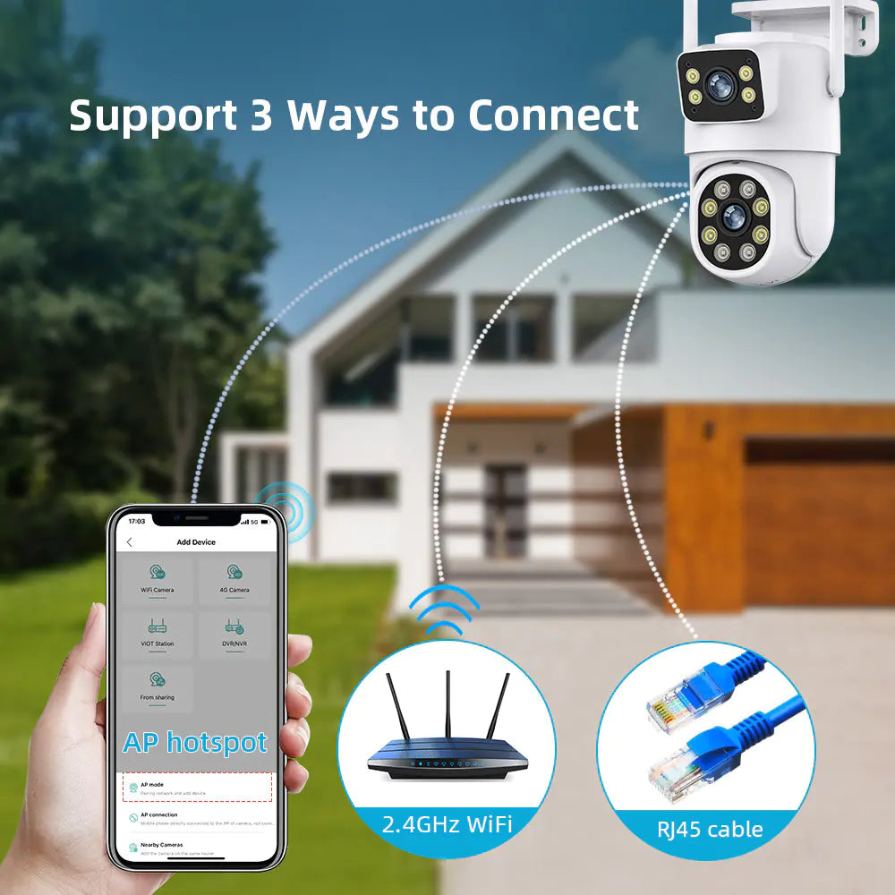 HD Wireless Outdoor Surveillance Camera