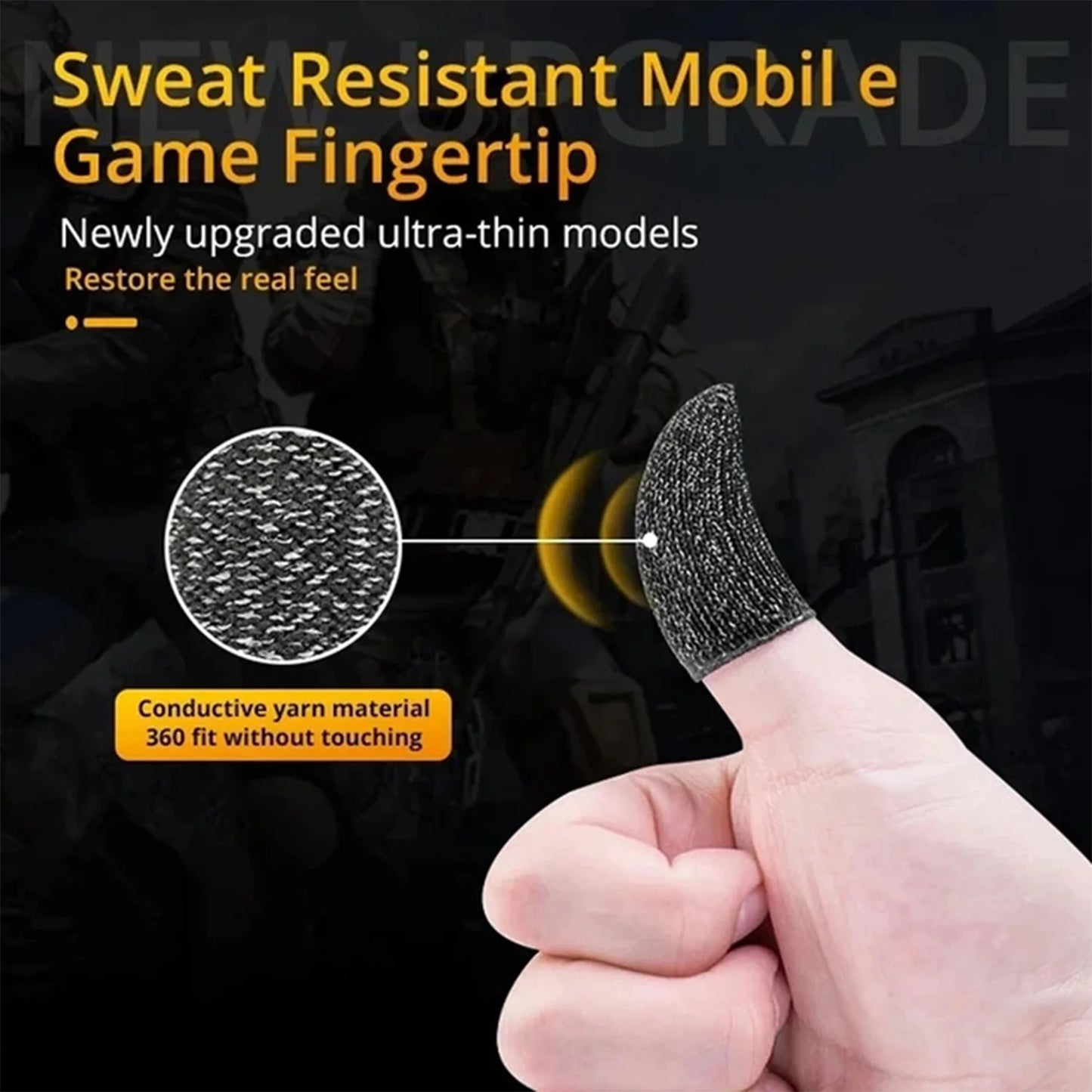 10 Pcs PUBG Mobile Gaming Finger Sleeves