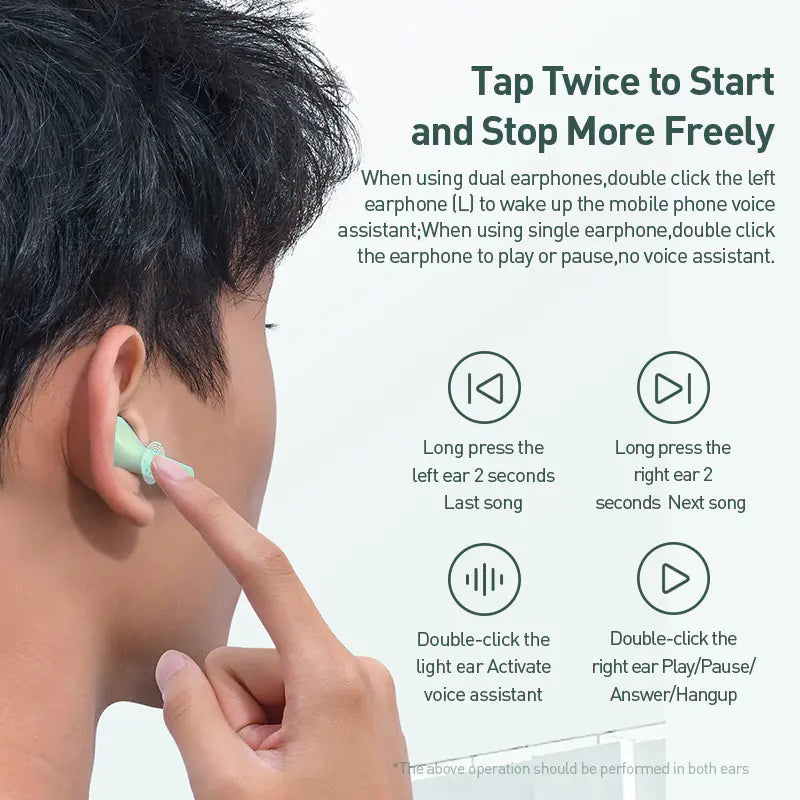 Baseus Touch Mini Wireless Earbuds W09