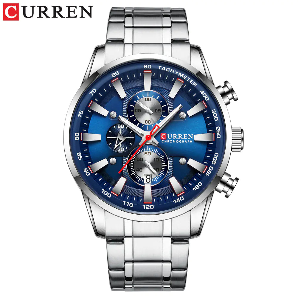 Curren 8351 Elegant Quartz Calendar Watch