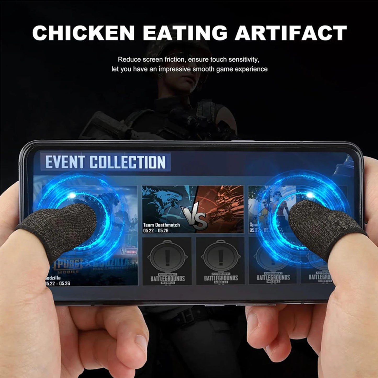 10 Pcs PUBG Mobile Gaming Finger Sleeves