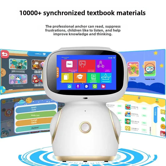 AI Smart Learning Robot with Remote Monitoring & Interactive Display