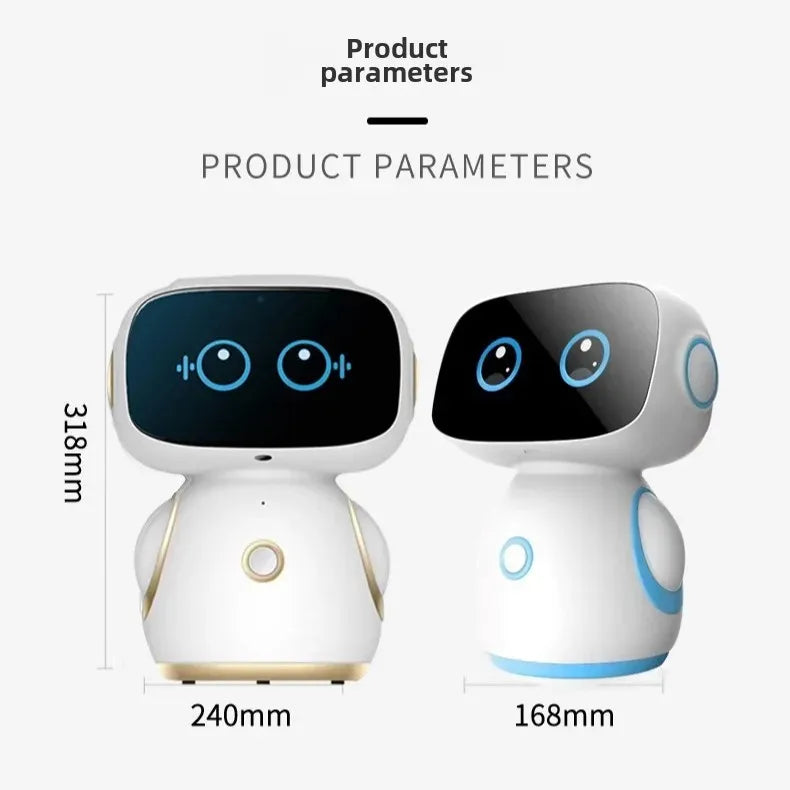AI Smart Learning Robot with Remote Monitoring & Interactive Display
