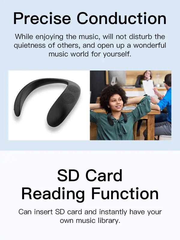 Smart Bluetooth Neckband Speaker