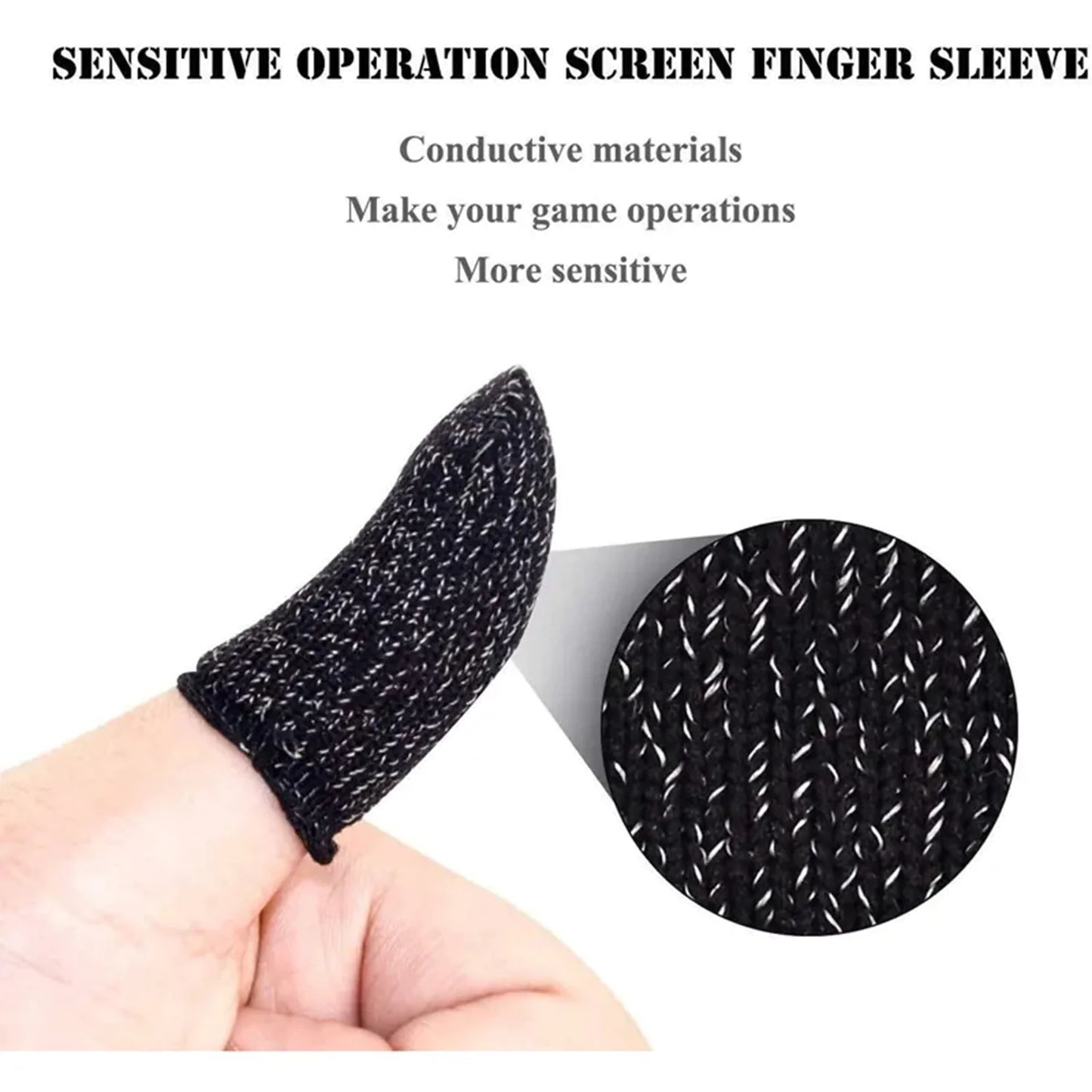 10 Pcs PUBG Mobile Gaming Finger Sleeves