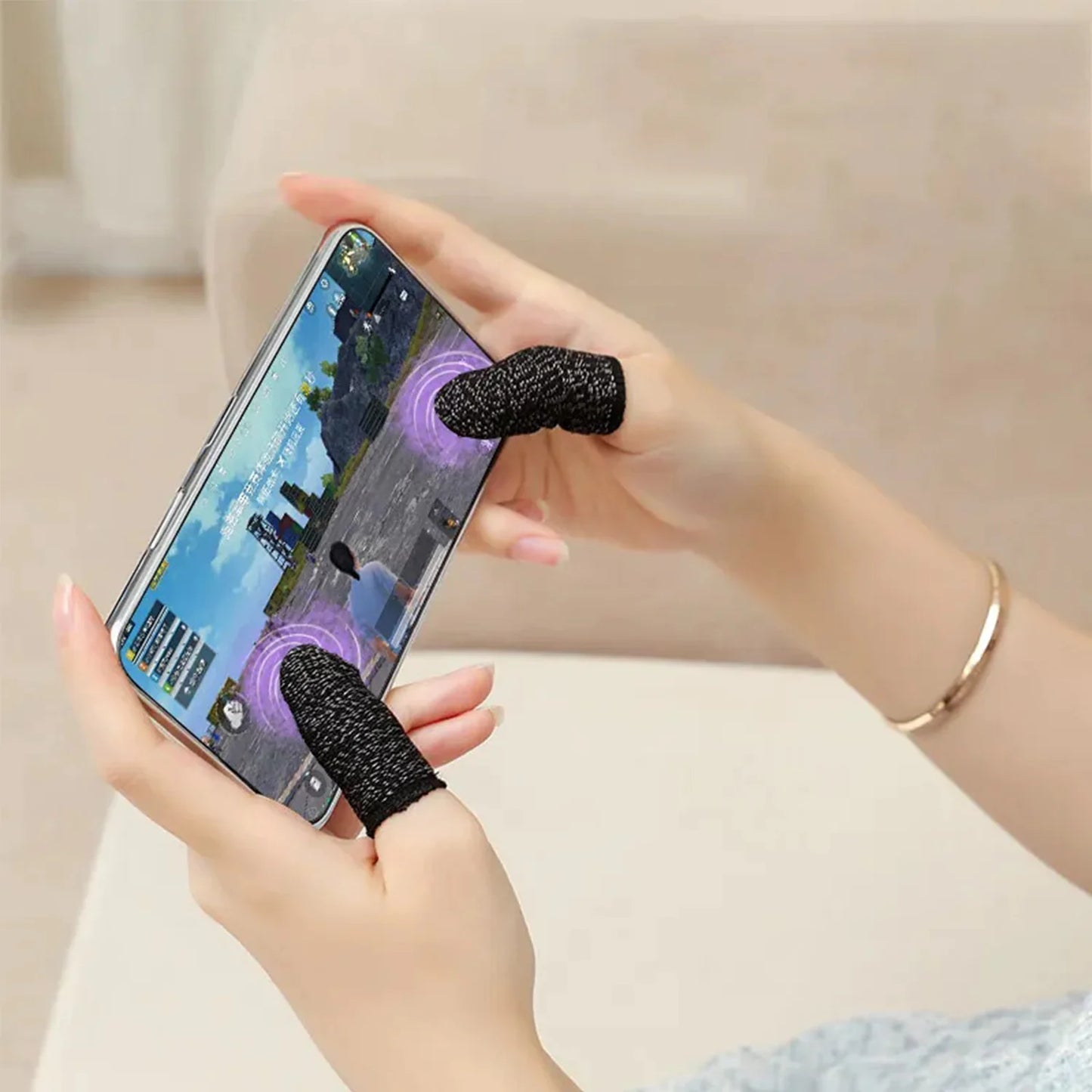 10 Pcs PUBG Mobile Gaming Finger Sleeves