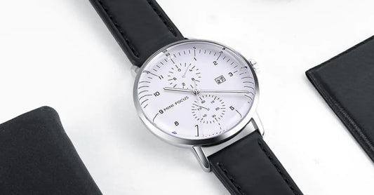 Men's Business Watch with Calendar, Luminous, Waterproof