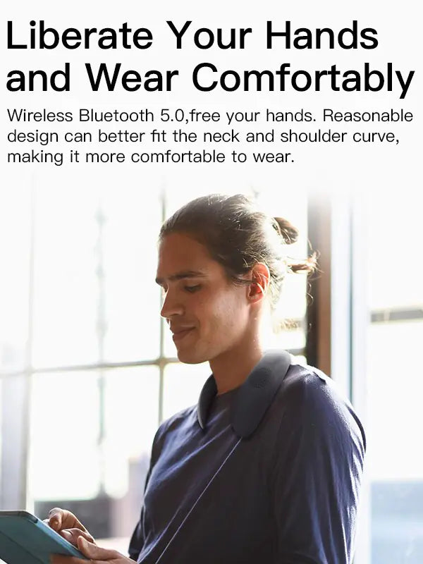 Smart Bluetooth Neckband Speaker