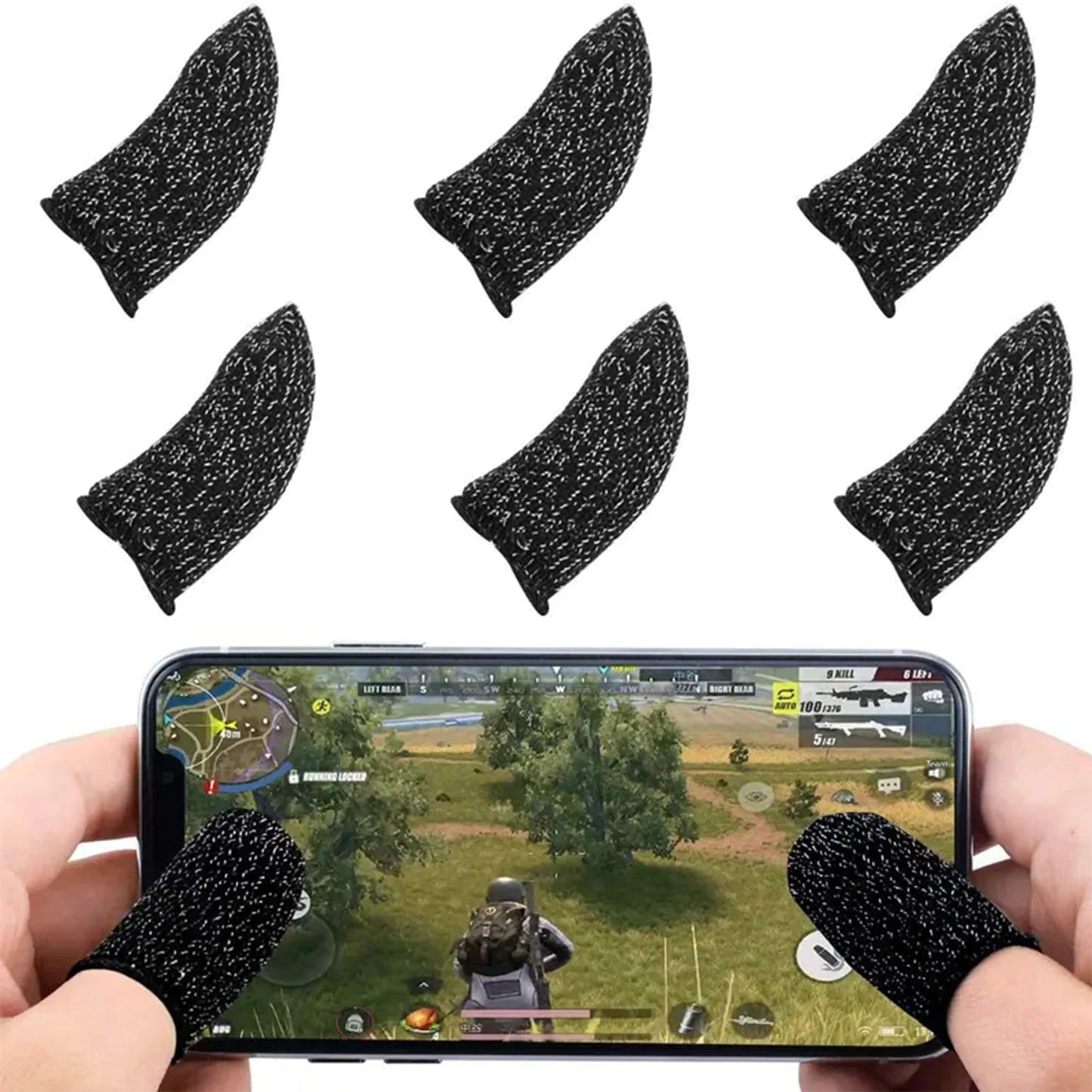 10 Pcs PUBG Mobile Gaming Finger Sleeves