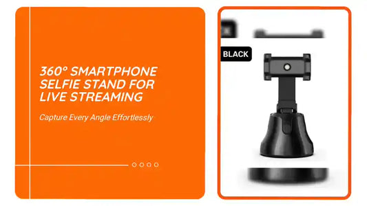 360&deg; Smartphone Selfie Stand for Live Streaming by@Outfy